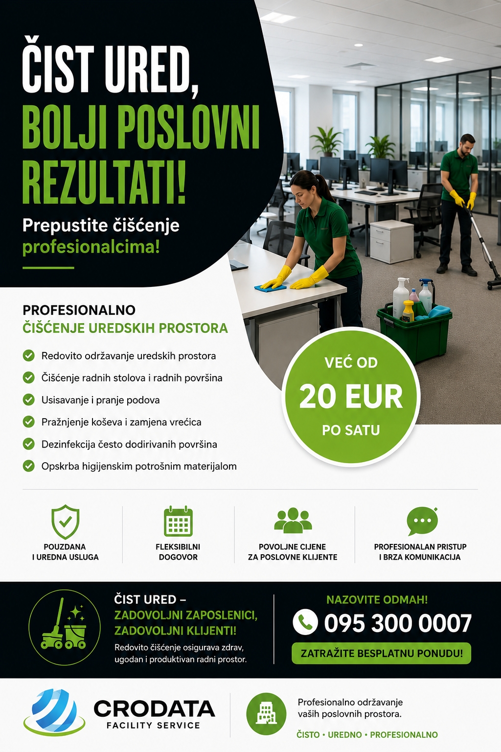 Održavanje ureda letak
